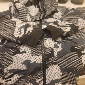 Ideology Black and Gray Kids Jacket